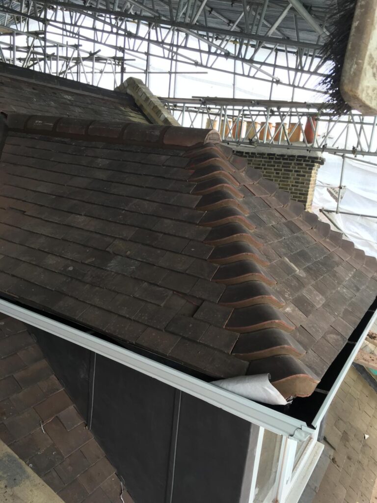 Roofing work