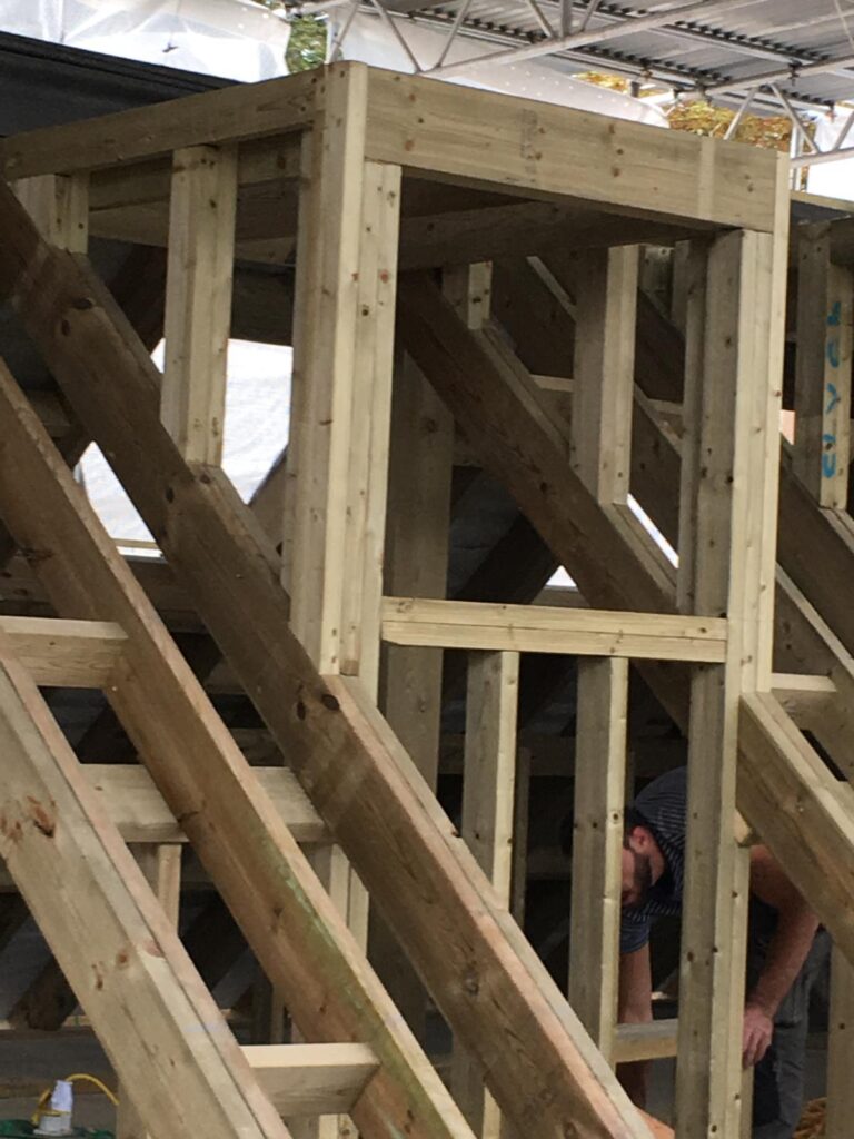 Roofing work
