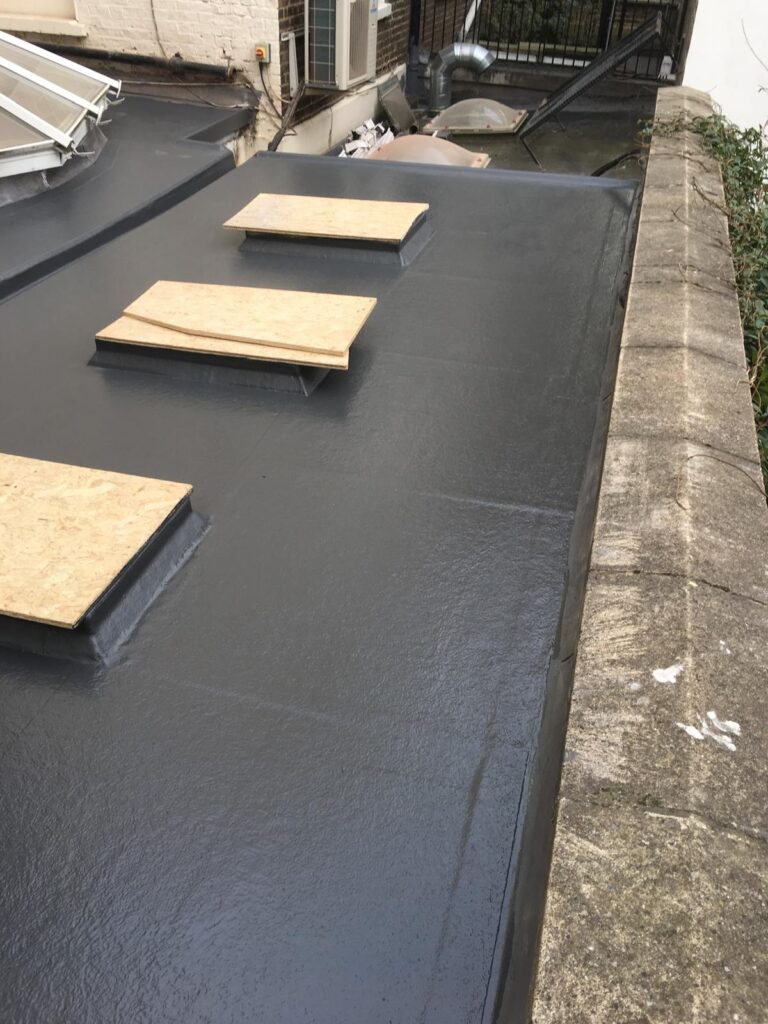 Roofing work
