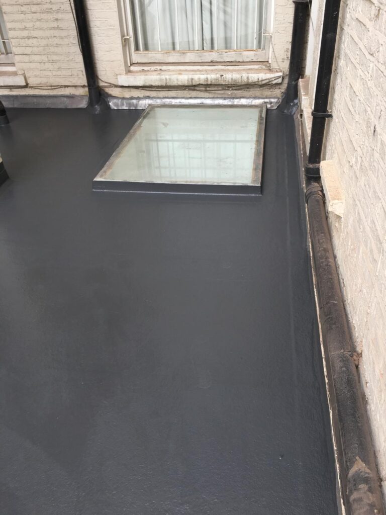 Roofing work