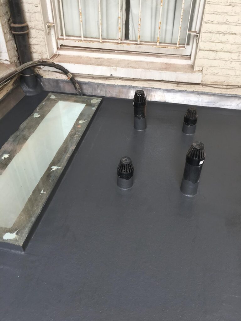 Roofing work