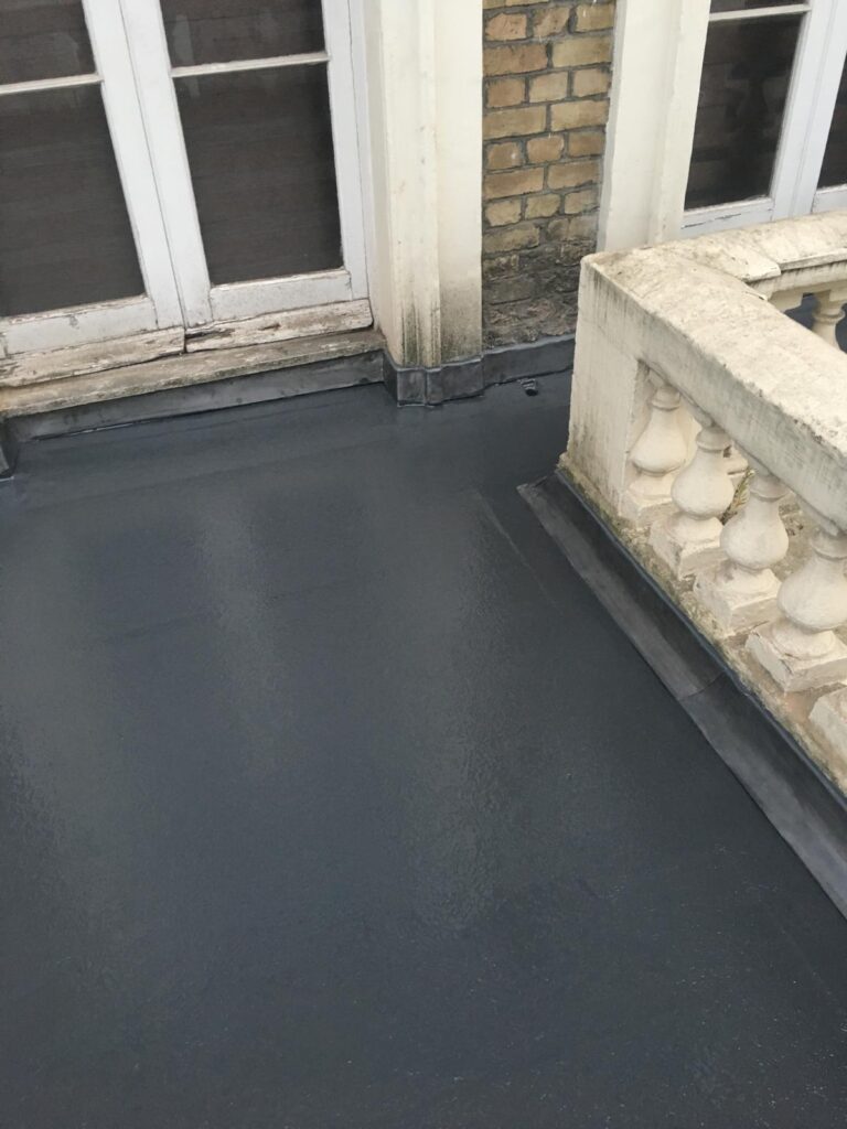 Roofing work