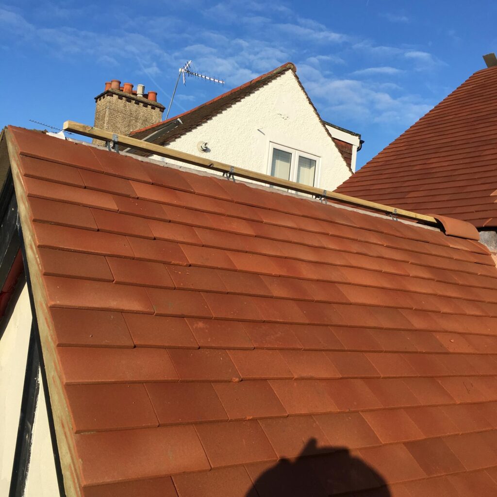 Roofing work