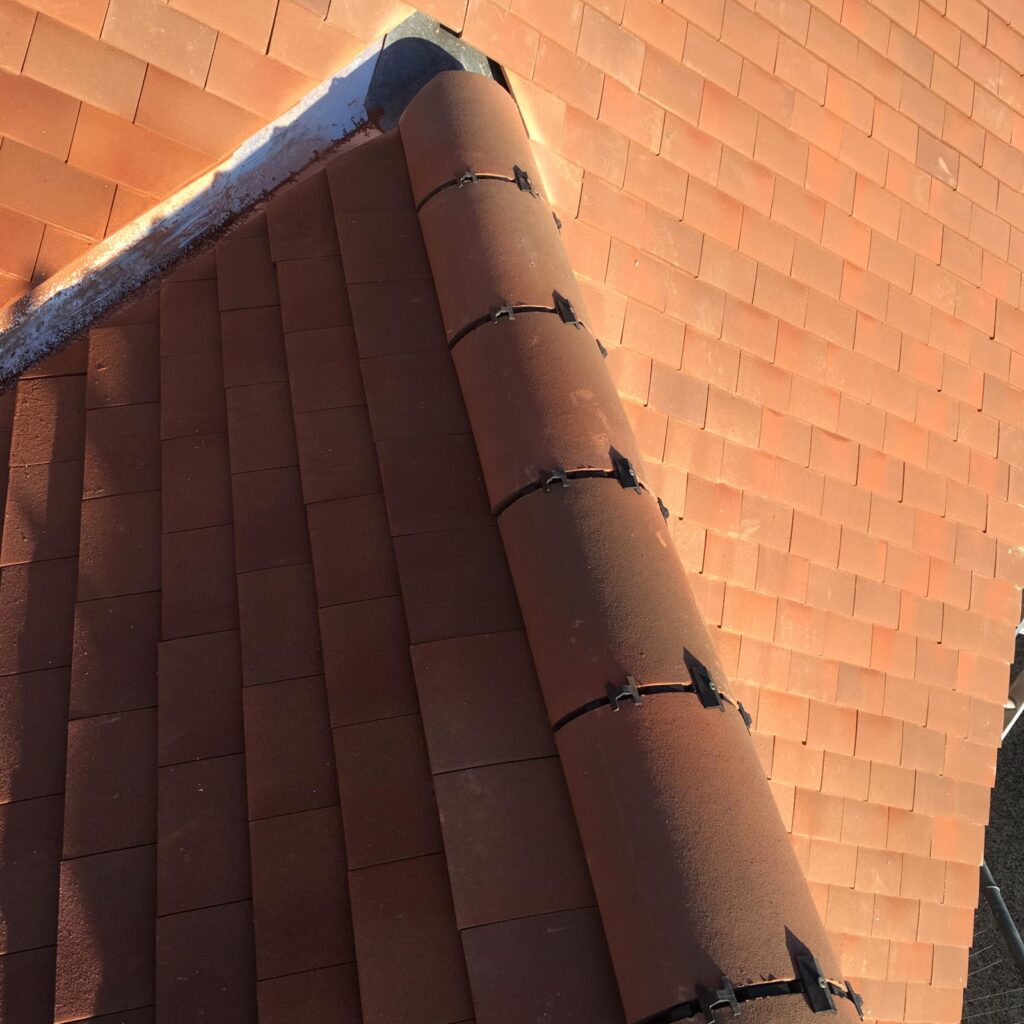 Roofing work