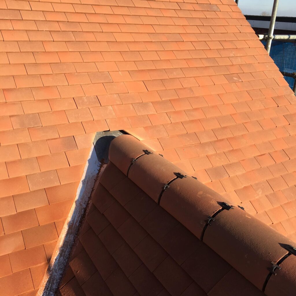 Roofing work