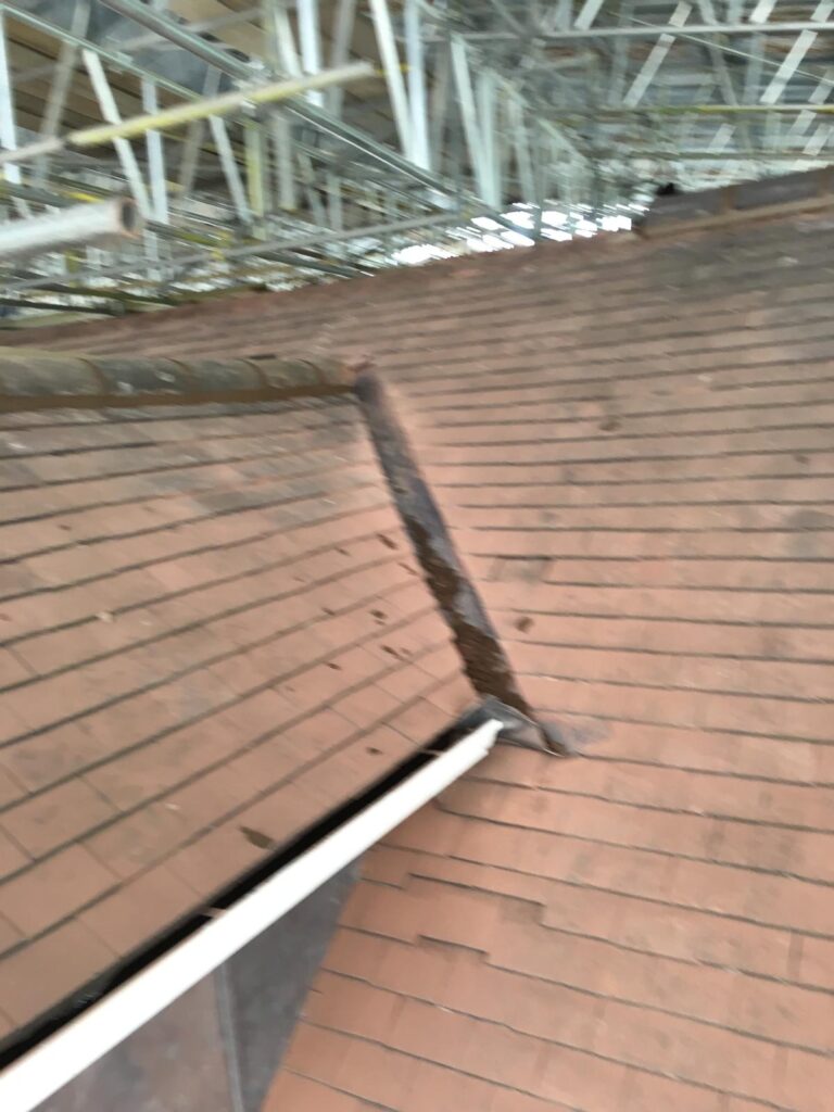 Roofing work