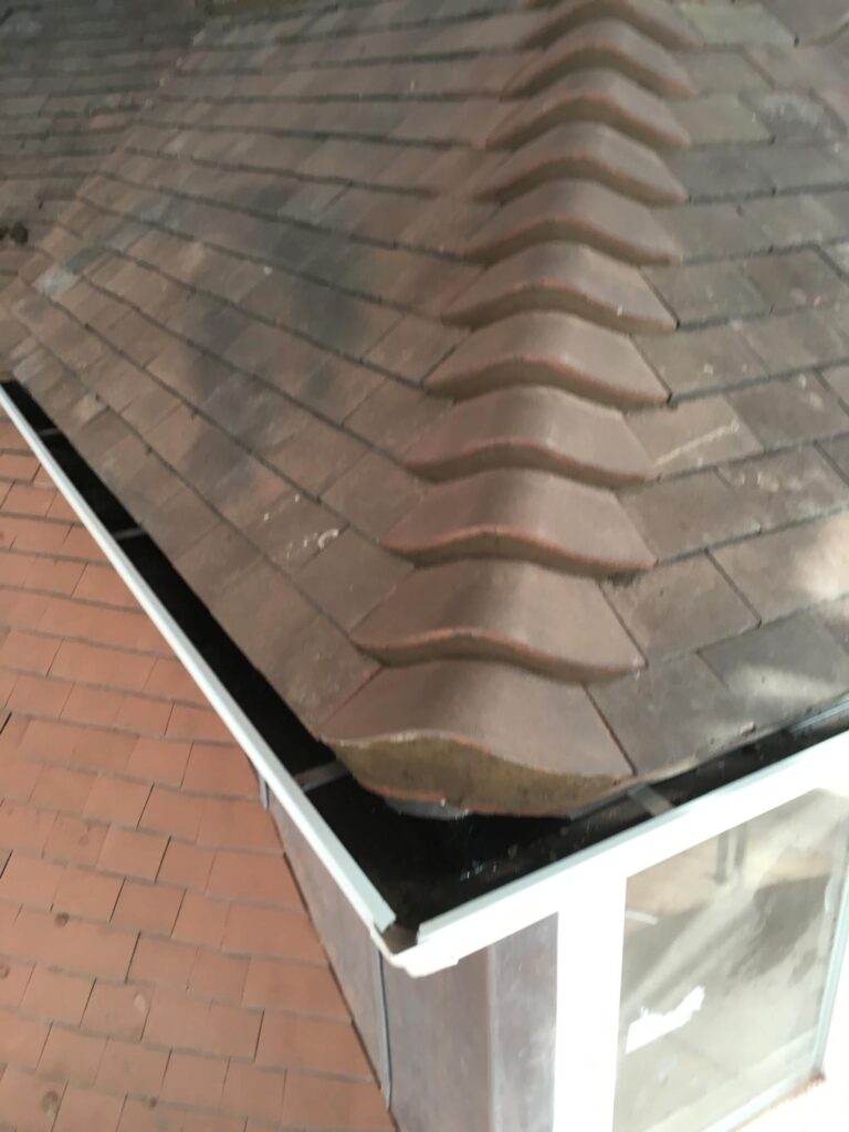 Roofing work