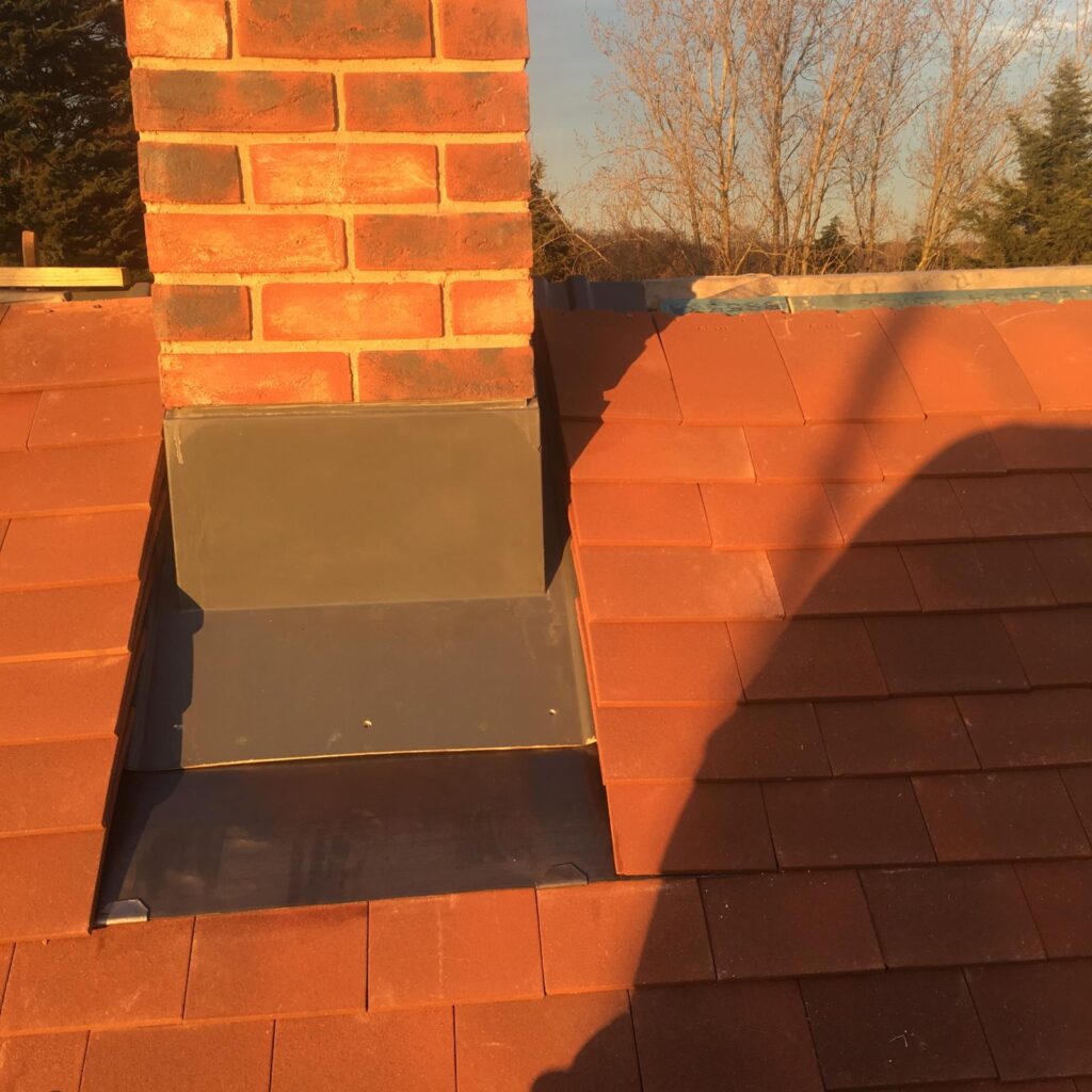 Roofing work