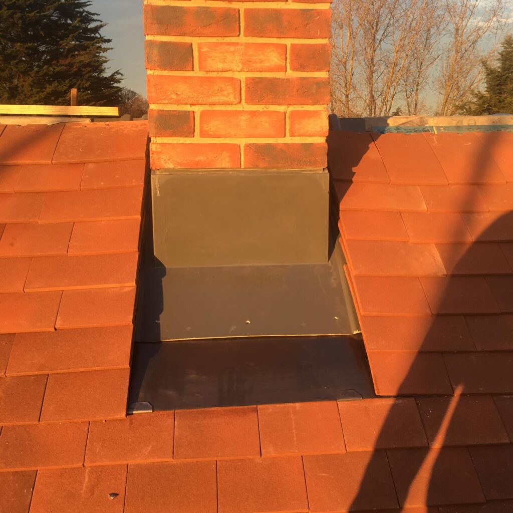 Roofing work