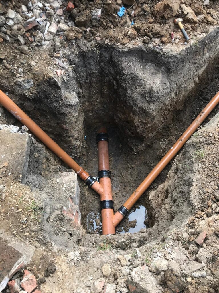 Wood street drainage complete