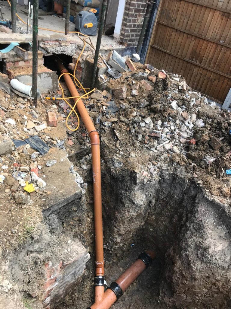 Wood street drainage complete