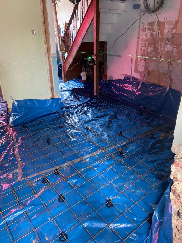 Concrete Slab Preparation