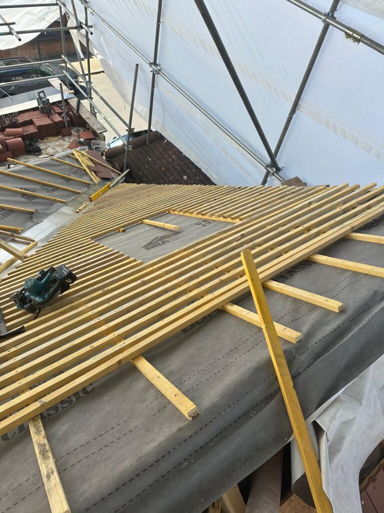 Loft roof completed at sw17