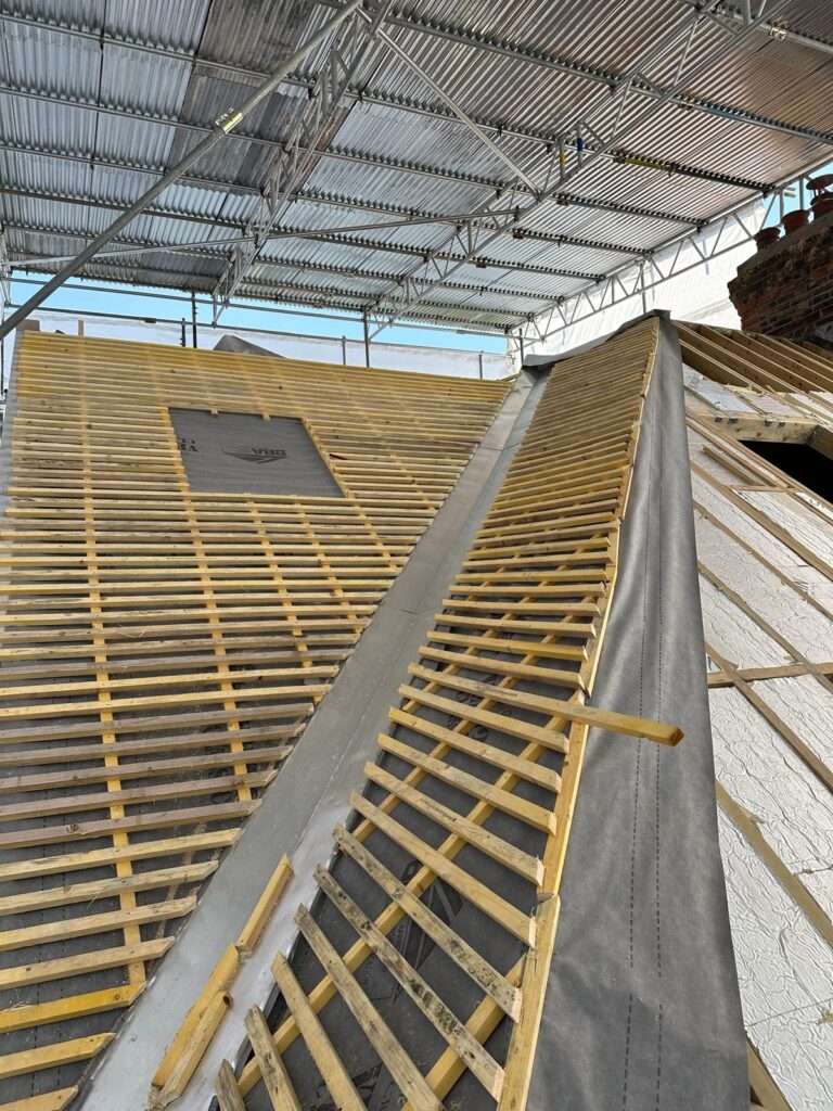 Loft roof completed at sw17
