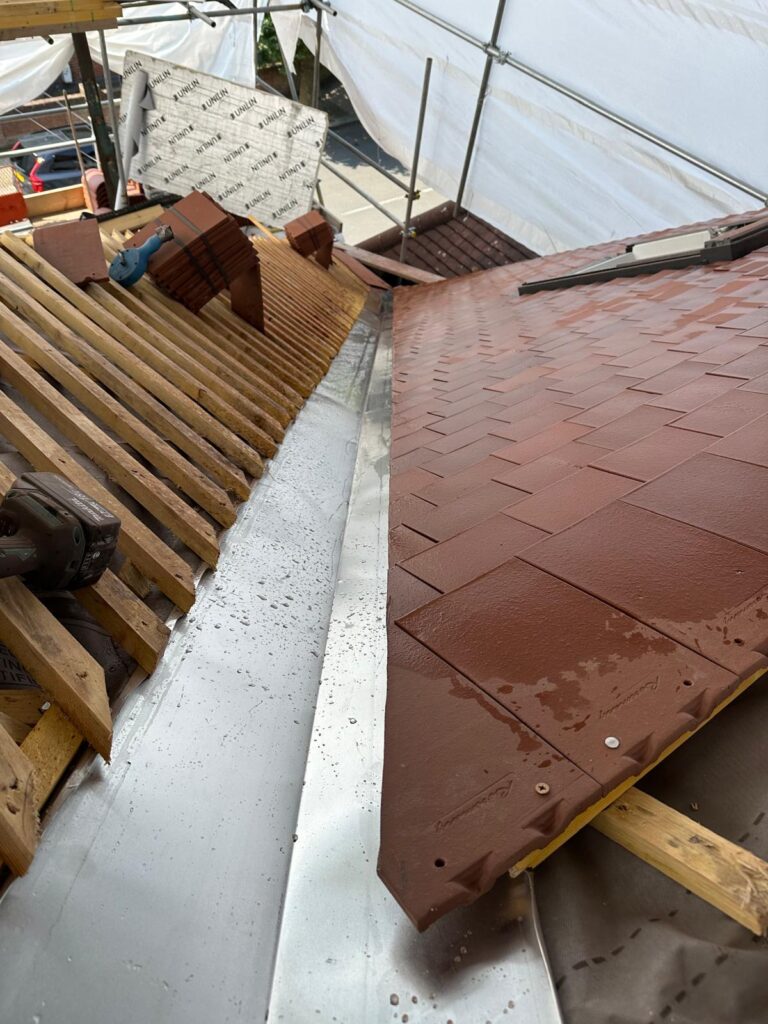 Loft roof completed at sw17