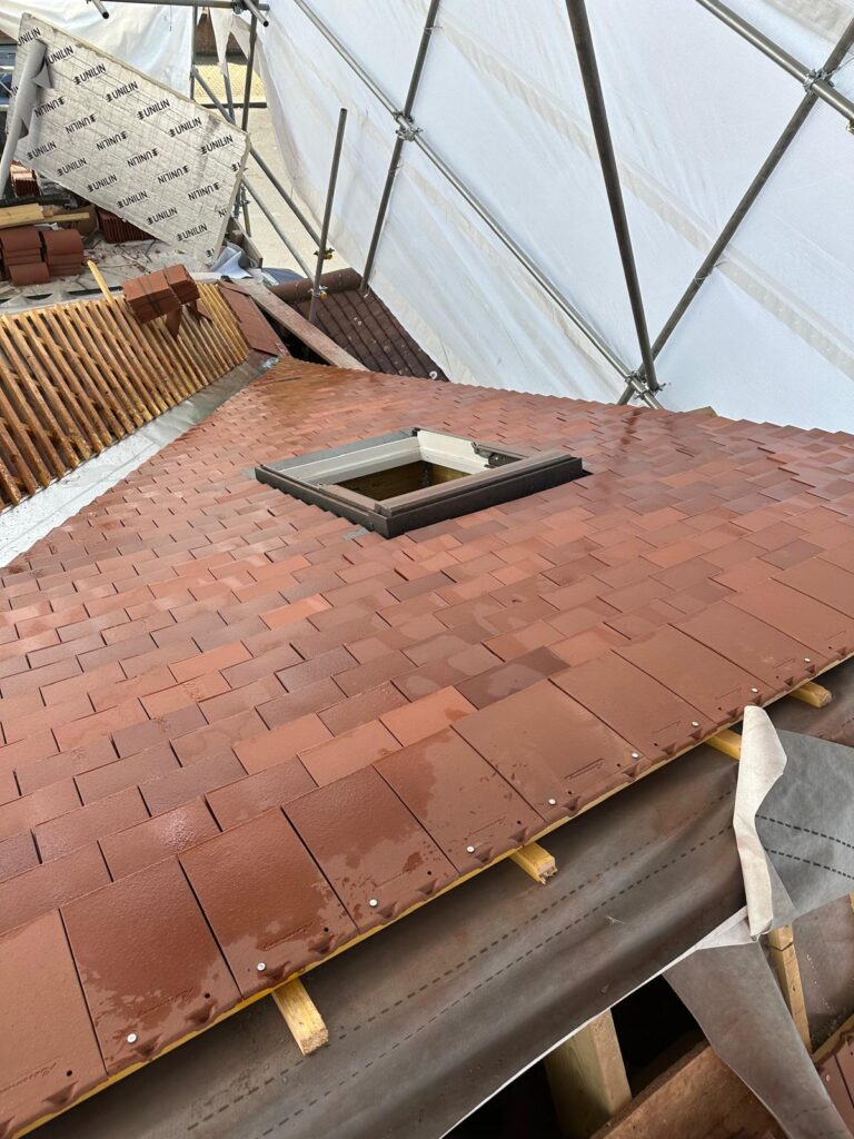 Loft roof completed at sw17