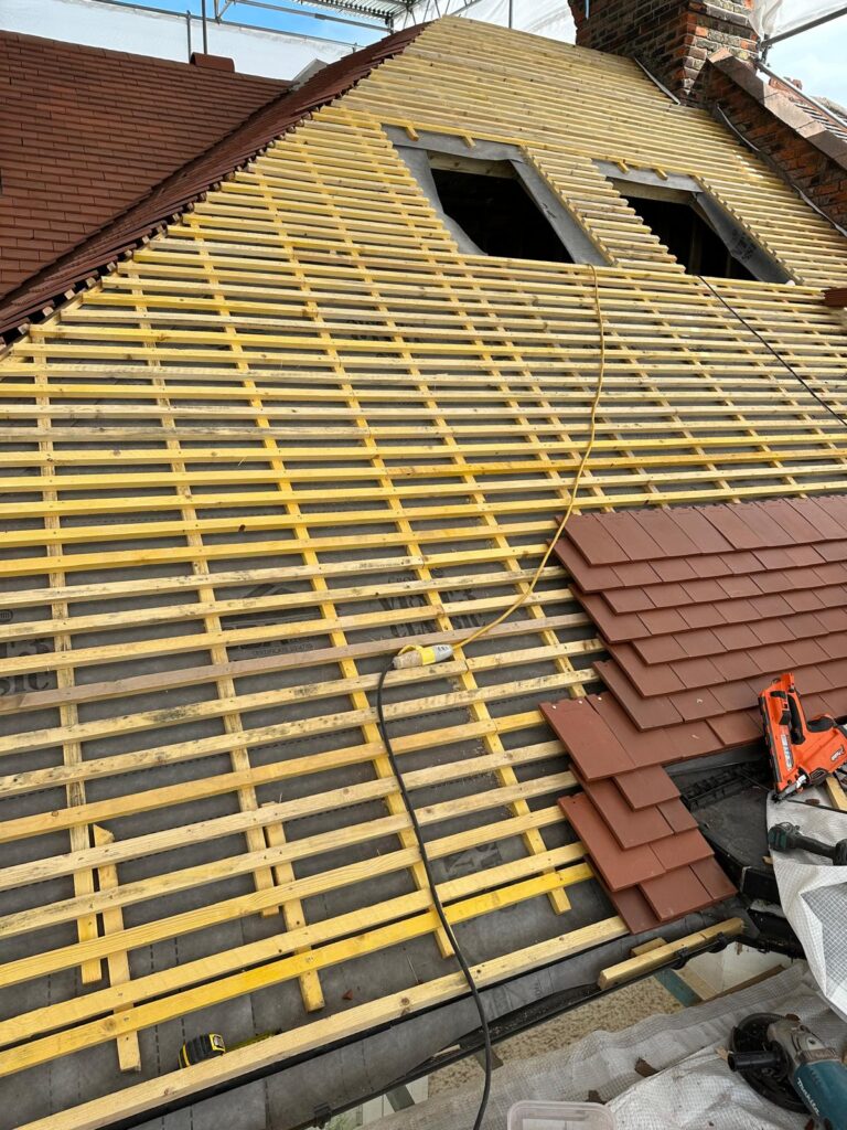 Loft roof completed at sw17