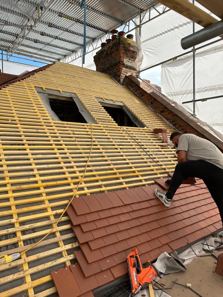 Loft roof completed at sw17