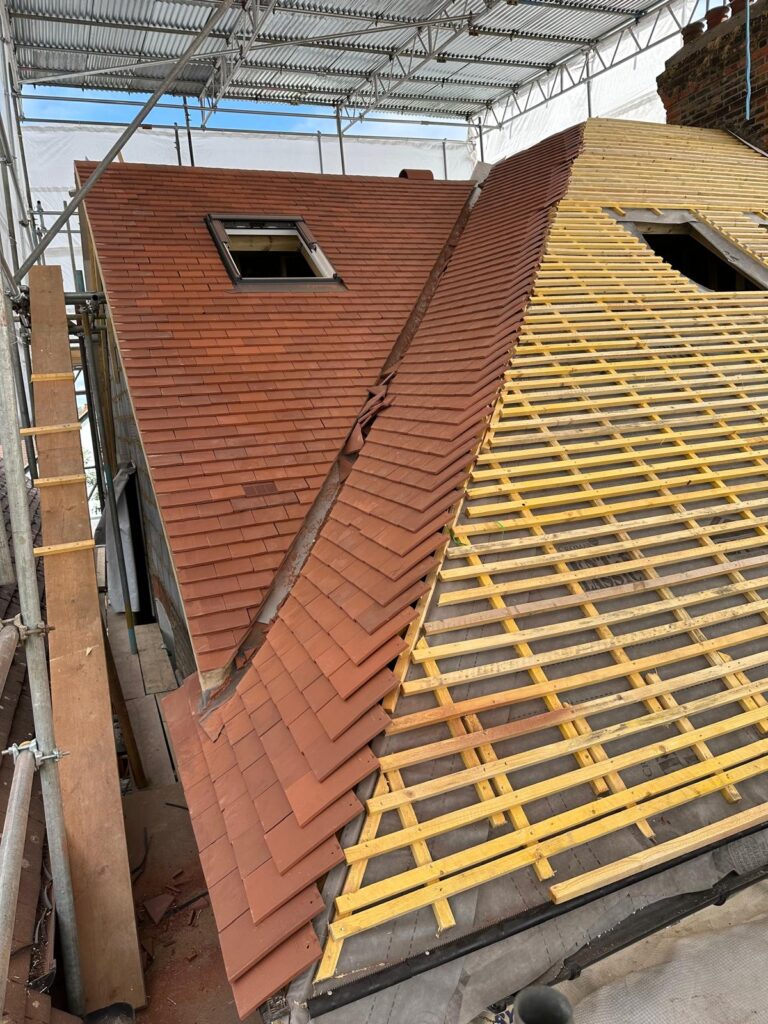 Loft roof completed at sw17