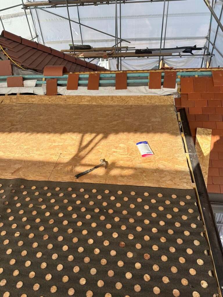 Loft roof completed at sw17