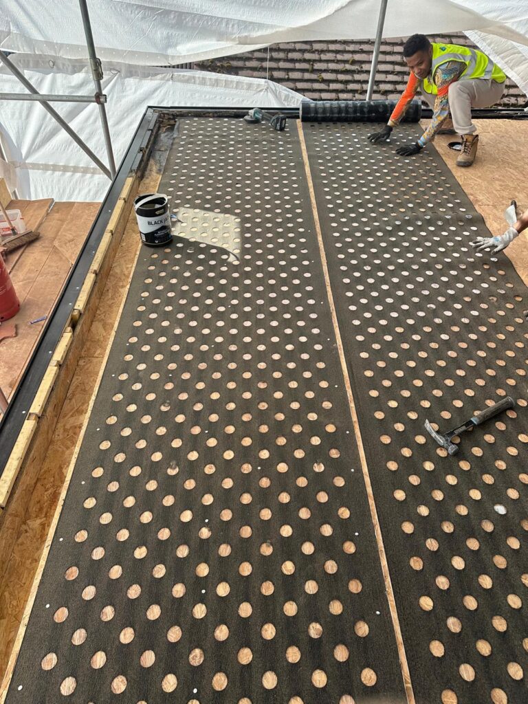 Loft roof completed at sw17