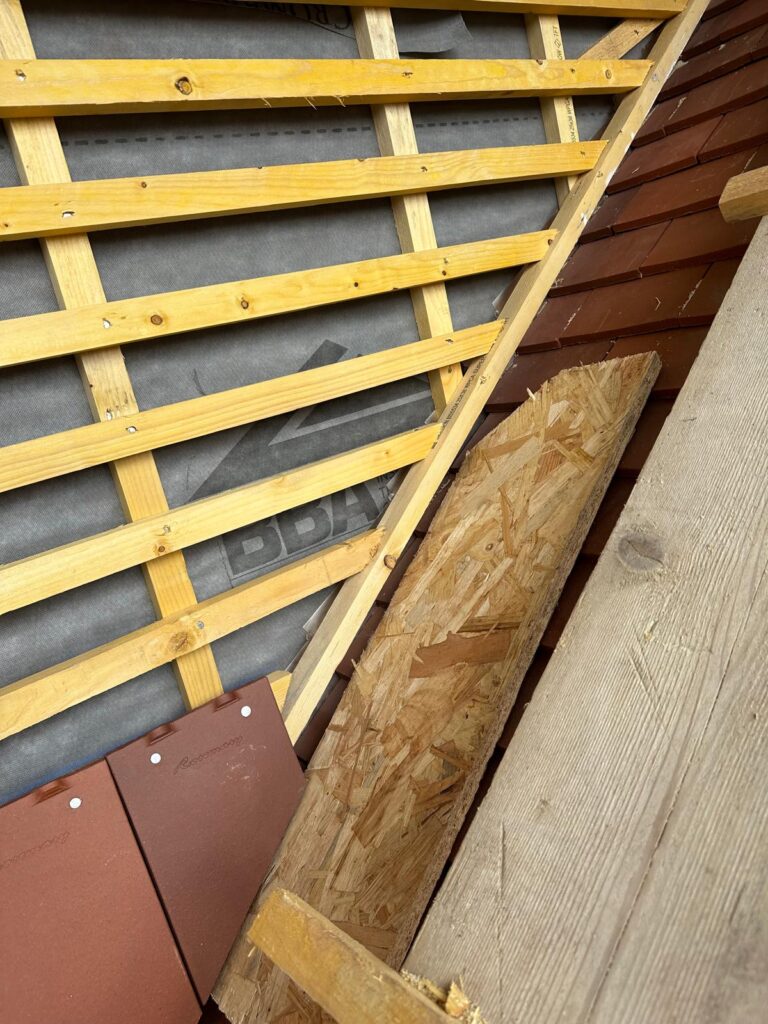Loft roof completed at sw17
