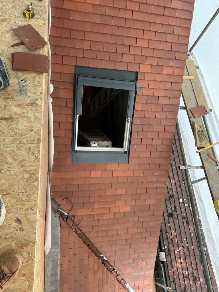 Loft roof completed at sw17