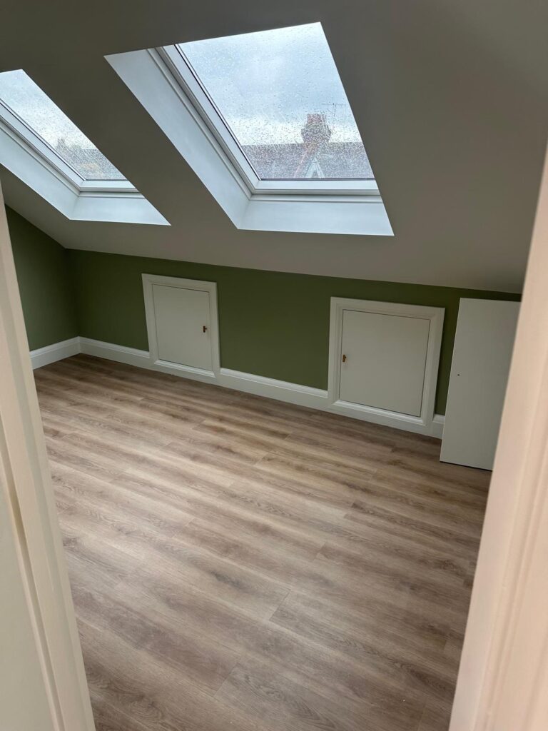 Loft completed at SW17