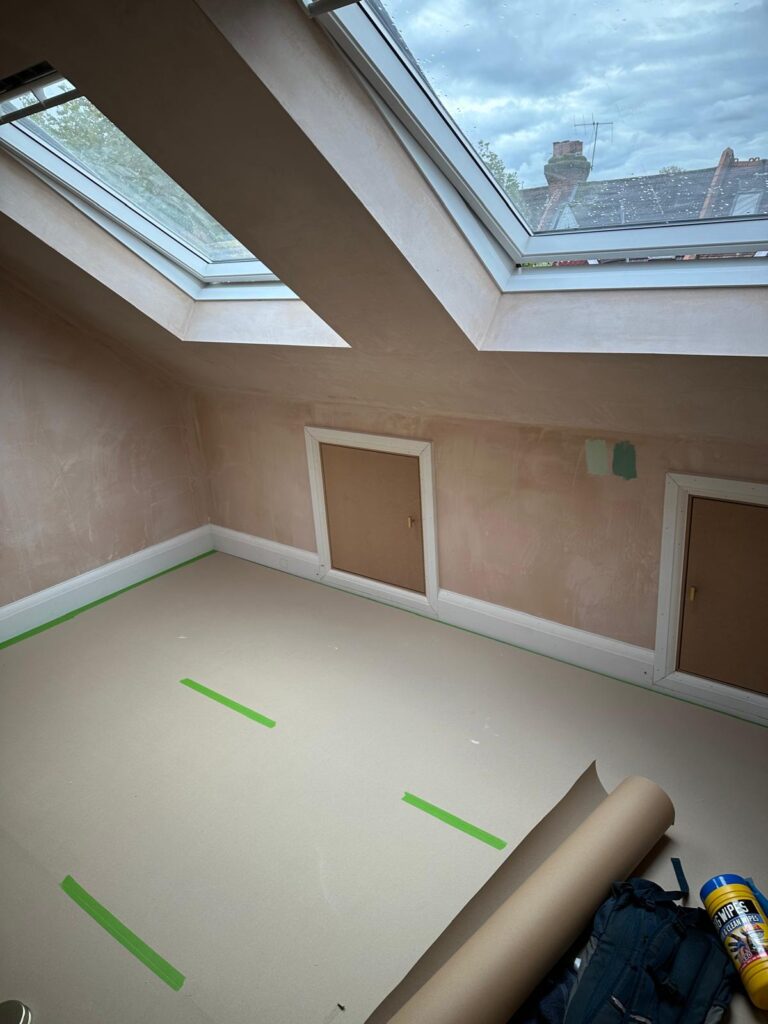 Loft completed at SW17