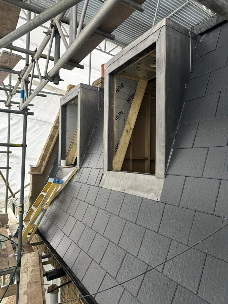 Lead Dormers Complete at W12