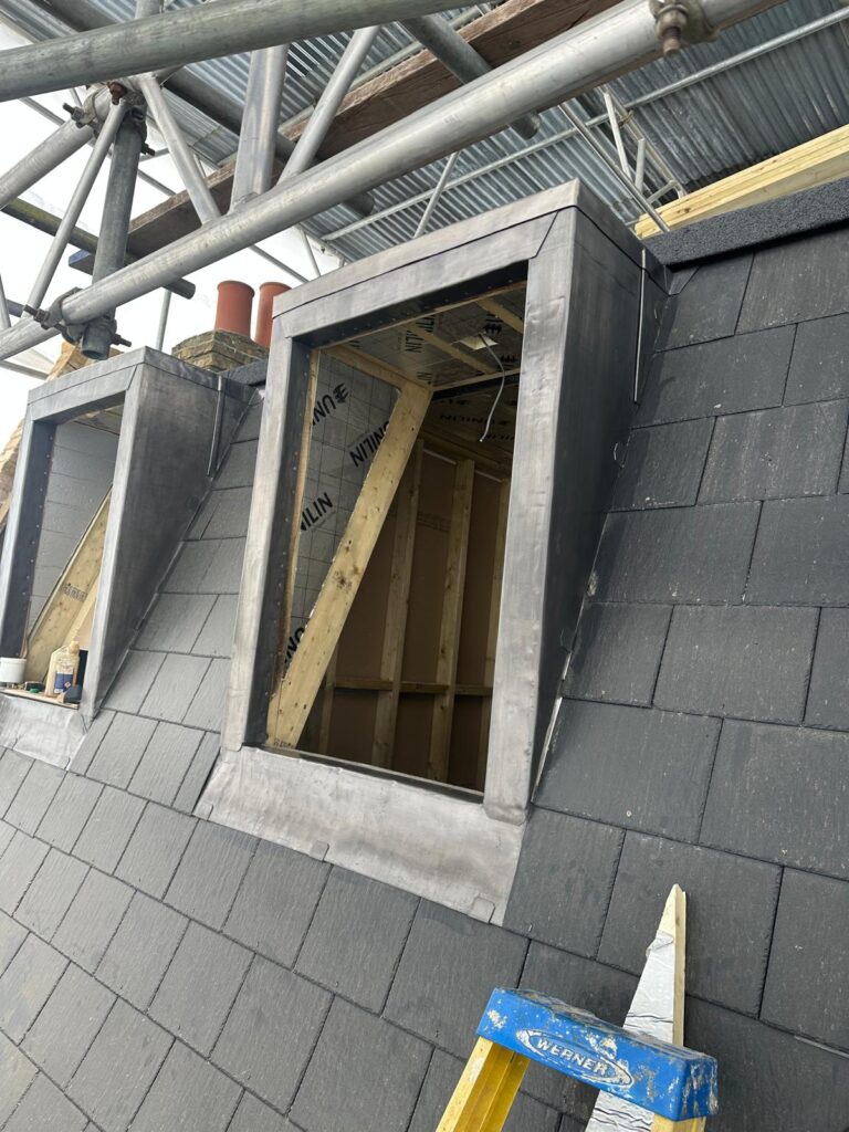 Lead Dormers Complete at W12